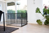 Dogspace Max multi uitbreidbare hondenren met deur - zwart - 105x72x70 cm