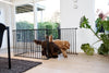 Dogspace Max multi uitbreidbare hondenren met deur - zwart - 105x72x70 cm