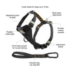 Kurgo – Enhanced Strength Tru-Fit Smart Harness – Autotuig