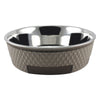 Quapas! voer/-drinkbak RVS & TPA met antislip